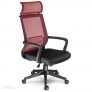 Sofotel, Fotel biurowy z mikrosiatki Nosberg czerwony