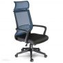 Sofotel, Fotel biurowy z mikrosiatki Nosberg niebieski